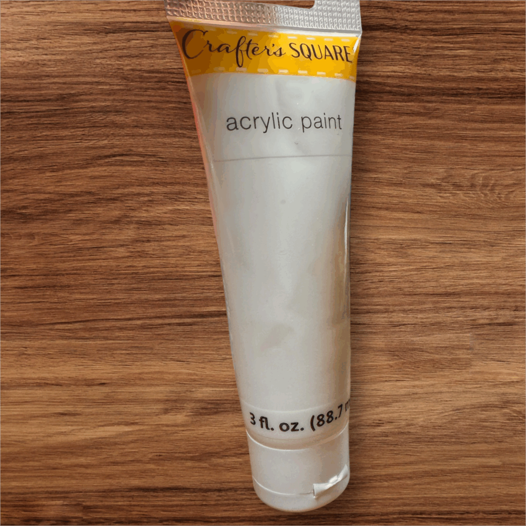 homemade faux snow - paint